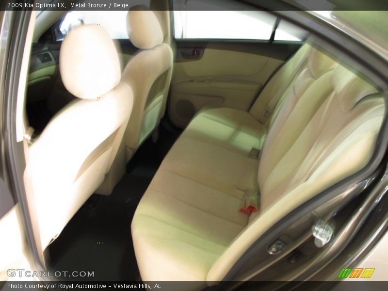 Metal Bronze / Beige 2009 Kia Optima LX