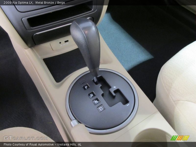 Metal Bronze / Beige 2009 Kia Optima LX