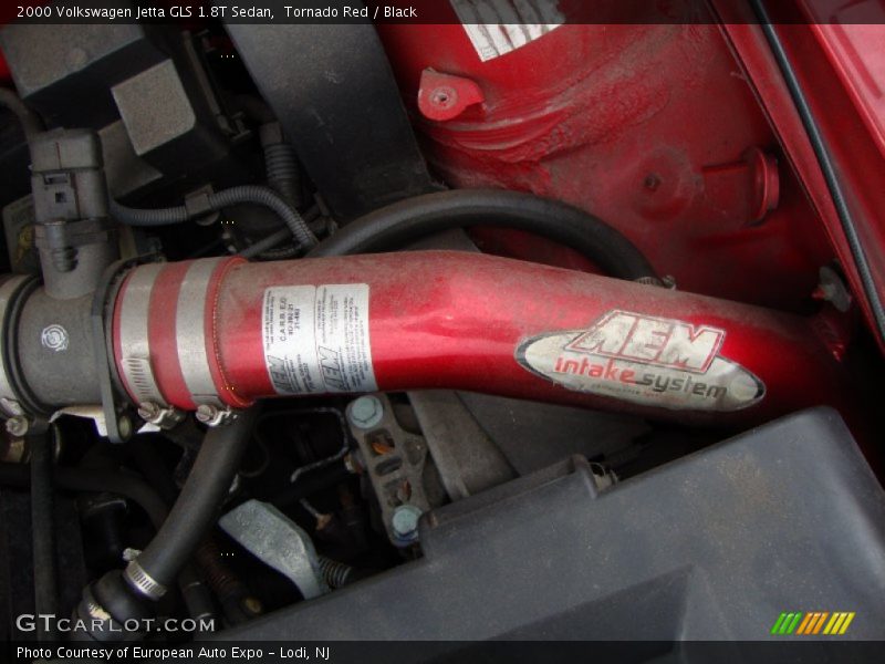 Tornado Red / Black 2000 Volkswagen Jetta GLS 1.8T Sedan