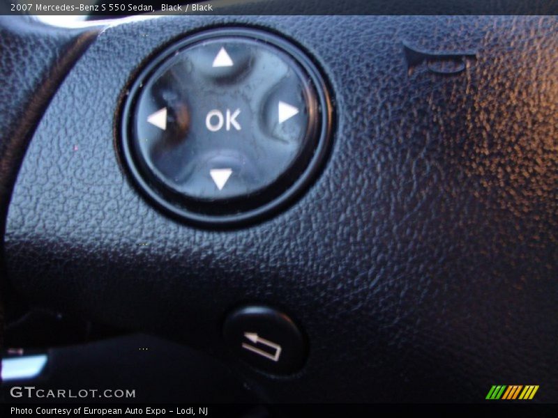 Black / Black 2007 Mercedes-Benz S 550 Sedan