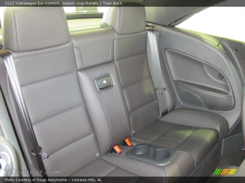 Indium Gray Metallic / Titan Black 2012 Volkswagen Eos Komfort