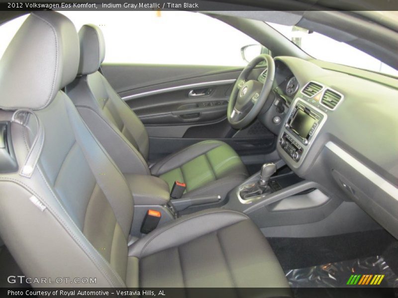 Indium Gray Metallic / Titan Black 2012 Volkswagen Eos Komfort