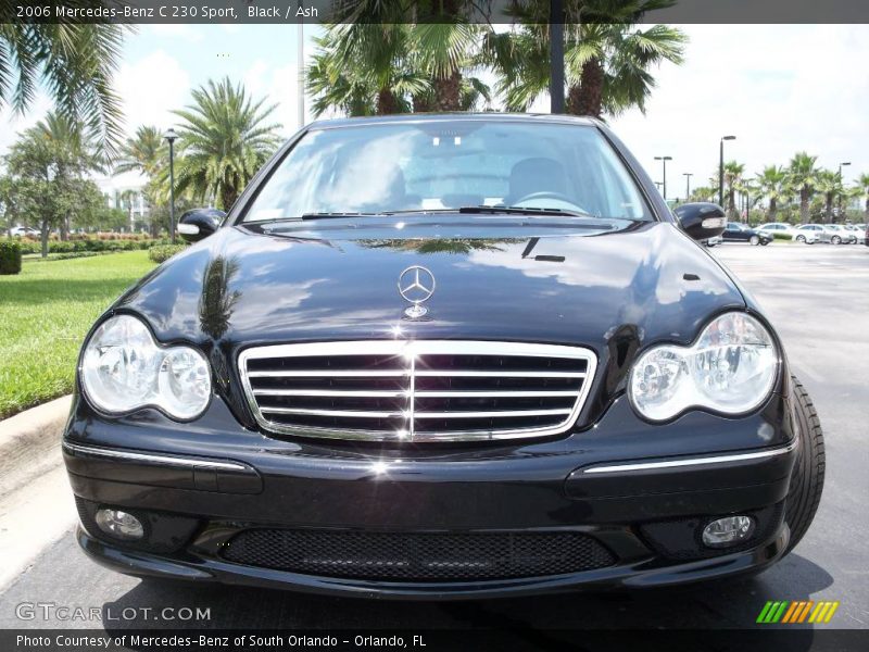 Black / Ash 2006 Mercedes-Benz C 230 Sport