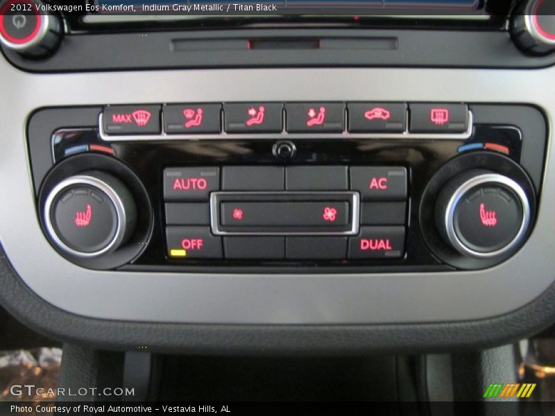 Indium Gray Metallic / Titan Black 2012 Volkswagen Eos Komfort