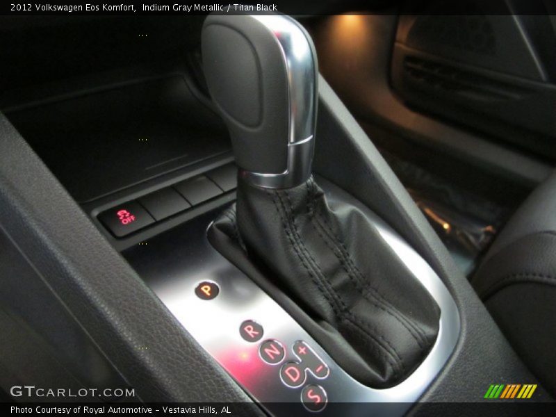 Indium Gray Metallic / Titan Black 2012 Volkswagen Eos Komfort