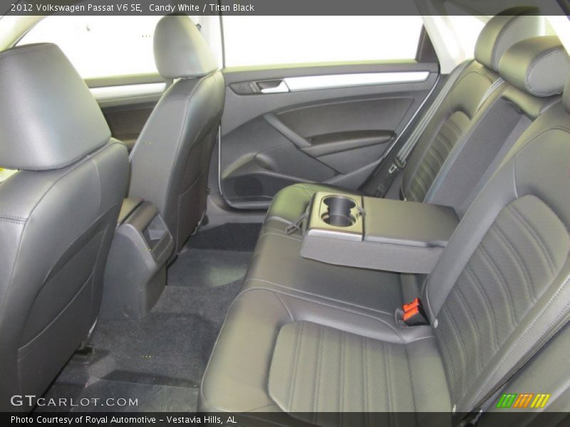  2012 Passat V6 SE Titan Black Interior