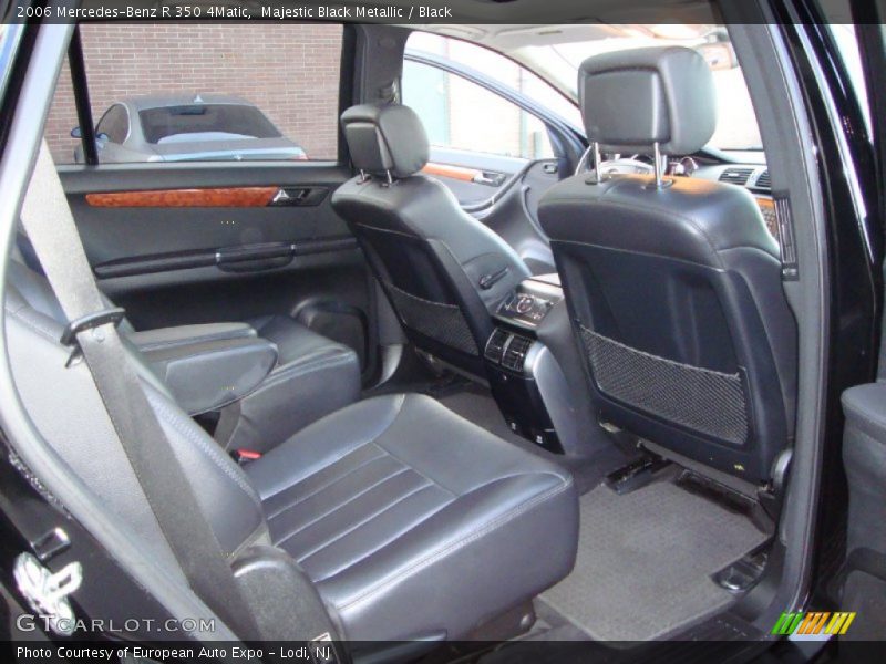 Majestic Black Metallic / Black 2006 Mercedes-Benz R 350 4Matic