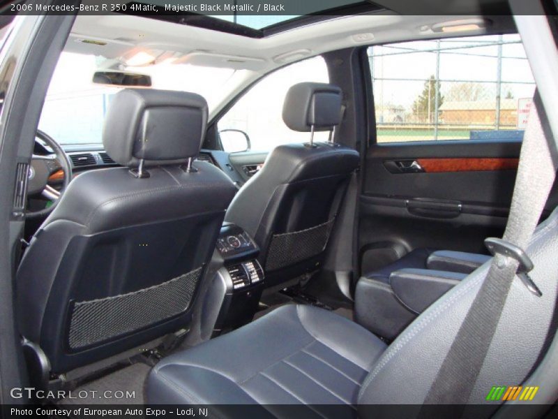 Majestic Black Metallic / Black 2006 Mercedes-Benz R 350 4Matic