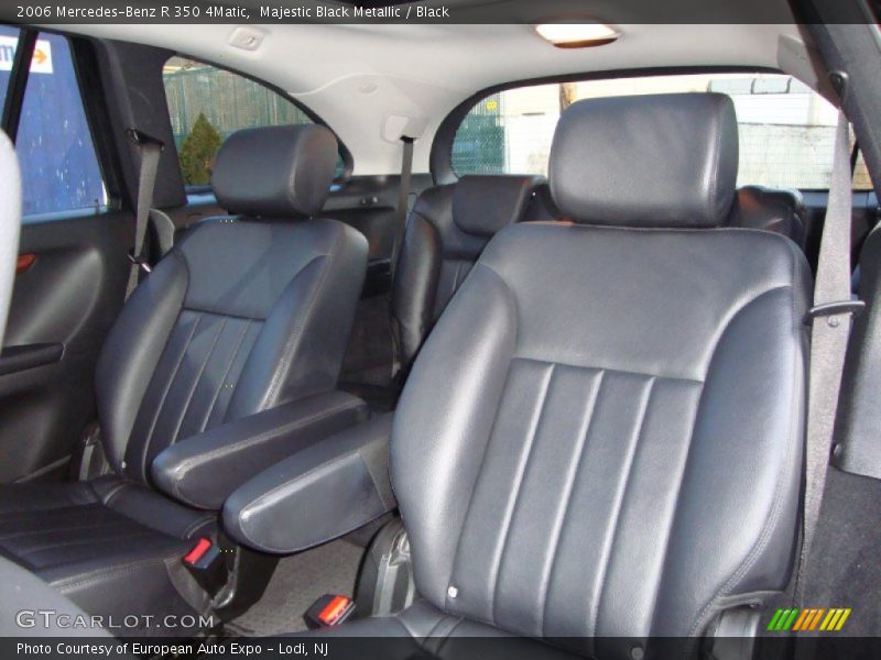 Majestic Black Metallic / Black 2006 Mercedes-Benz R 350 4Matic