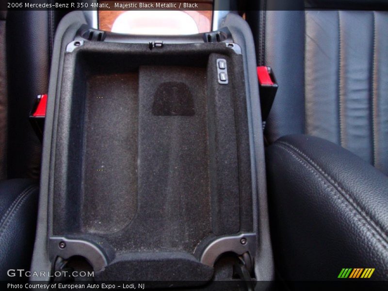 Majestic Black Metallic / Black 2006 Mercedes-Benz R 350 4Matic