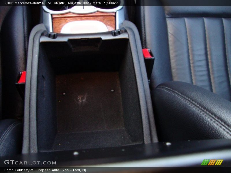 Majestic Black Metallic / Black 2006 Mercedes-Benz R 350 4Matic