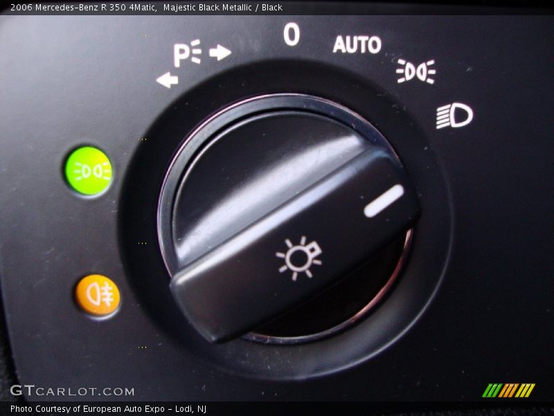 Majestic Black Metallic / Black 2006 Mercedes-Benz R 350 4Matic