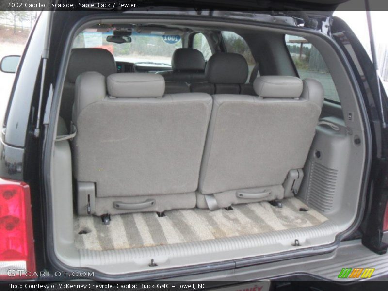  2002 Escalade  Trunk