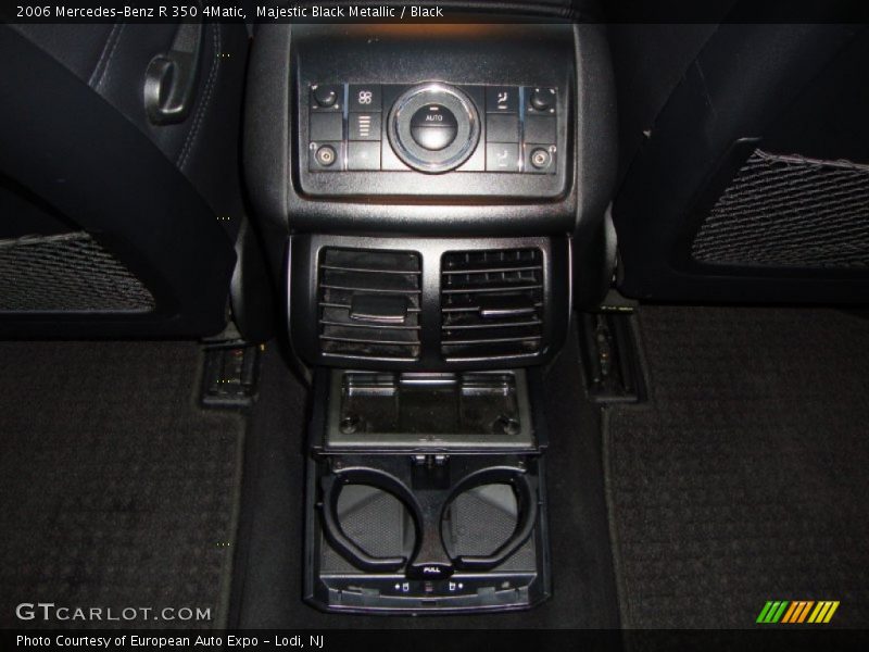 Majestic Black Metallic / Black 2006 Mercedes-Benz R 350 4Matic