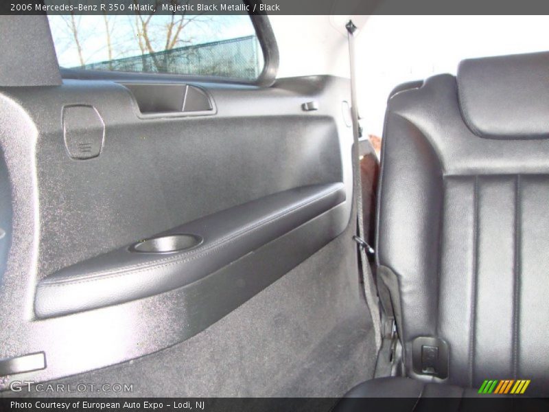 Majestic Black Metallic / Black 2006 Mercedes-Benz R 350 4Matic