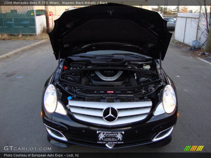 Majestic Black Metallic / Black 2006 Mercedes-Benz R 350 4Matic