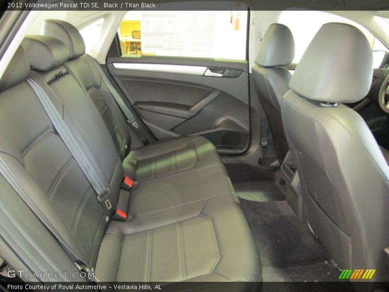 Black / Titan Black 2012 Volkswagen Passat TDI SE