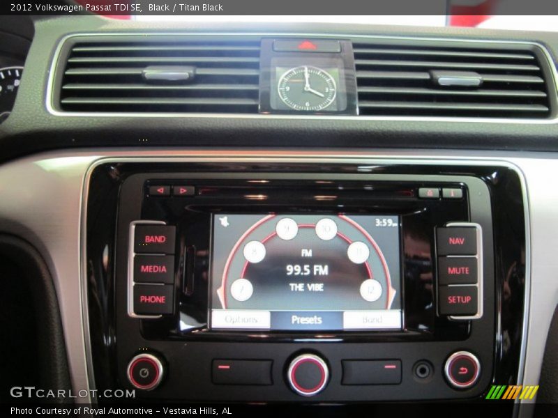 Black / Titan Black 2012 Volkswagen Passat TDI SE