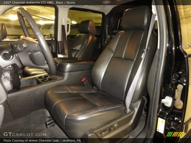 Black / Ebony 2007 Chevrolet Avalanche LTZ 4WD