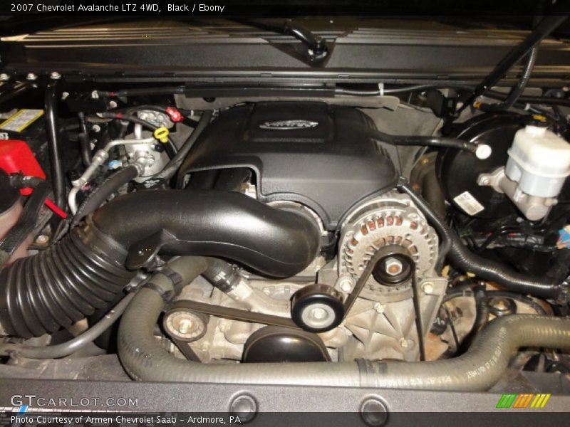 Black / Ebony 2007 Chevrolet Avalanche LTZ 4WD