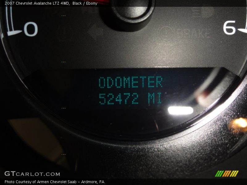 Black / Ebony 2007 Chevrolet Avalanche LTZ 4WD