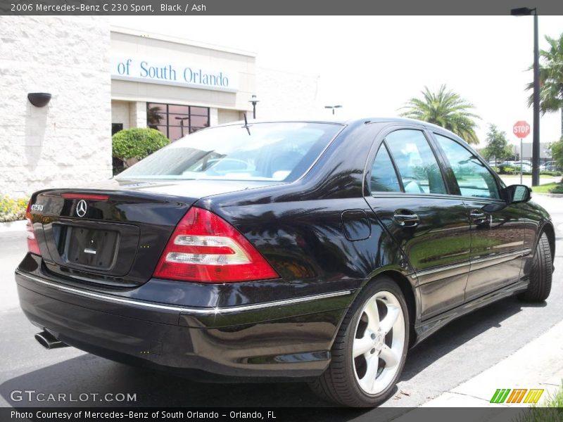 Black / Ash 2006 Mercedes-Benz C 230 Sport