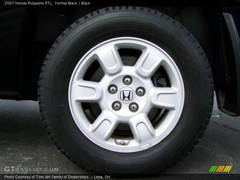 Formal Black / Black 2007 Honda Ridgeline RTL