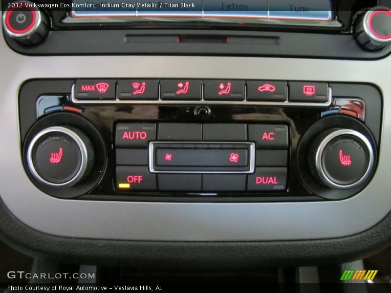 Indium Gray Metallic / Titan Black 2012 Volkswagen Eos Komfort