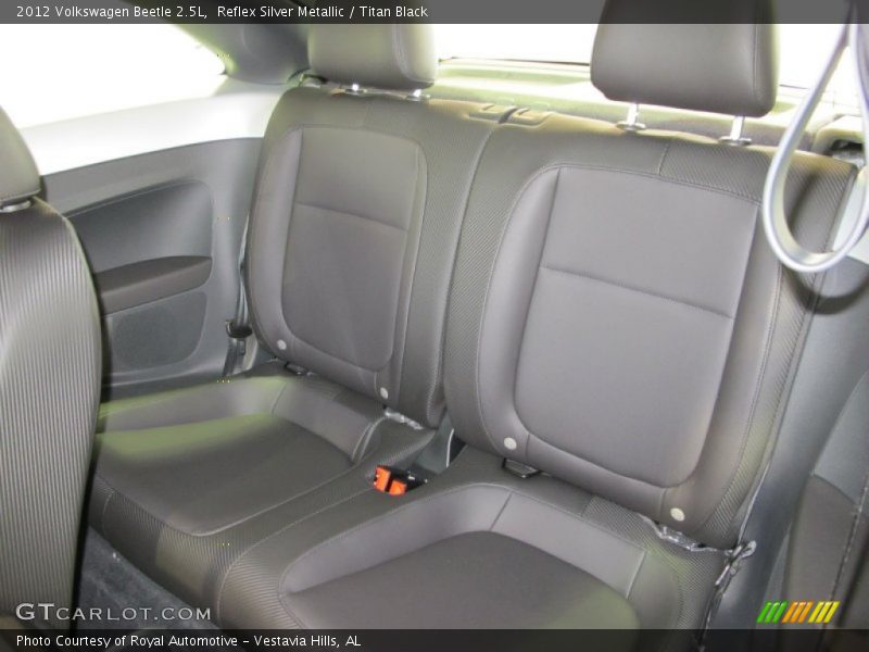 Rear Seat of 2012 Beetle 2.5L