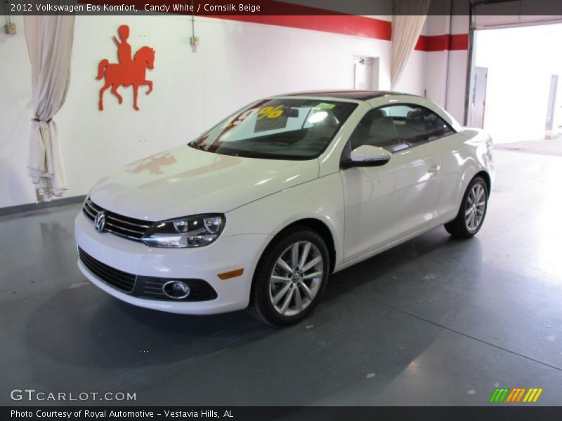Candy White / Cornsilk Beige 2012 Volkswagen Eos Komfort