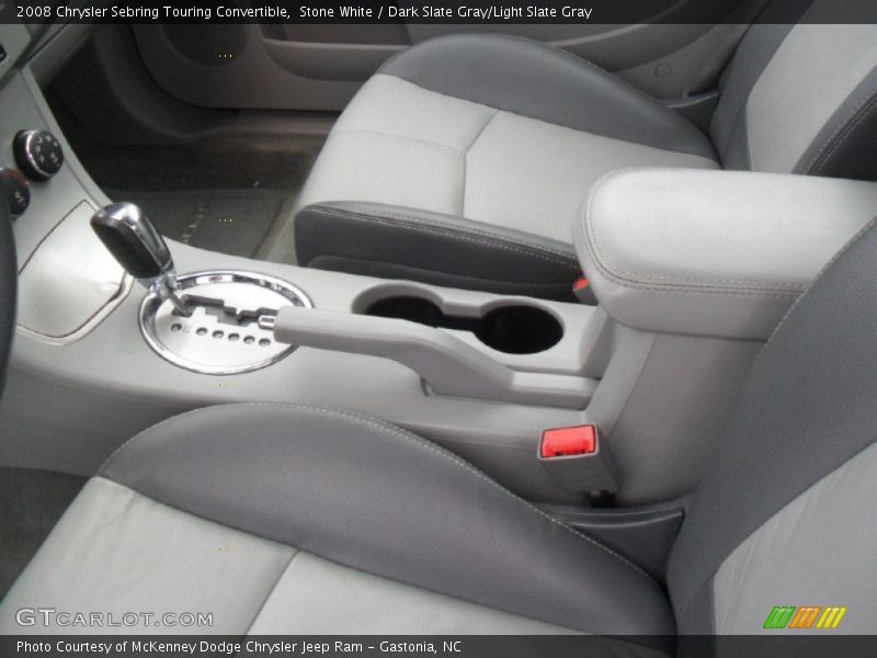 Stone White / Dark Slate Gray/Light Slate Gray 2008 Chrysler Sebring Touring Convertible