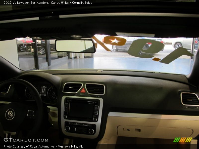 Candy White / Cornsilk Beige 2012 Volkswagen Eos Komfort