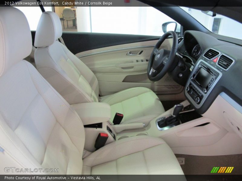Candy White / Cornsilk Beige 2012 Volkswagen Eos Komfort