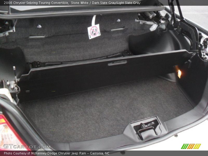 Stone White / Dark Slate Gray/Light Slate Gray 2008 Chrysler Sebring Touring Convertible