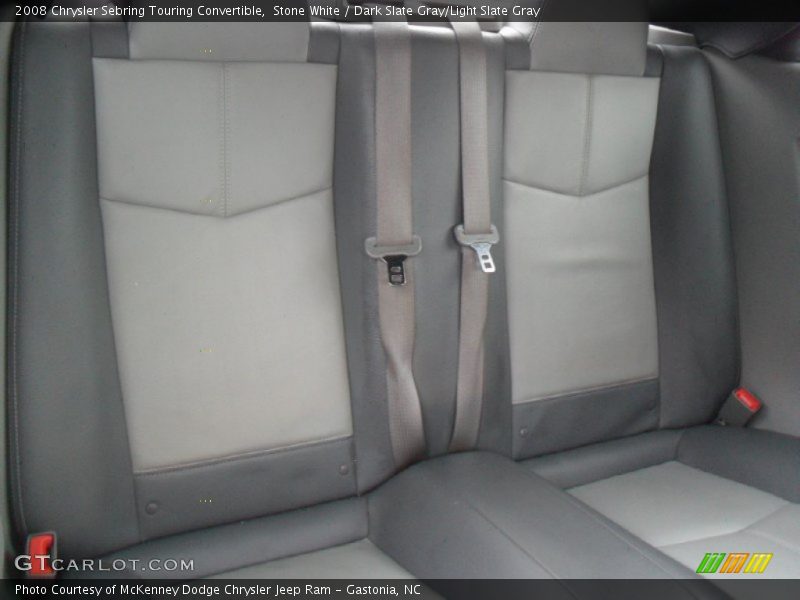 Stone White / Dark Slate Gray/Light Slate Gray 2008 Chrysler Sebring Touring Convertible