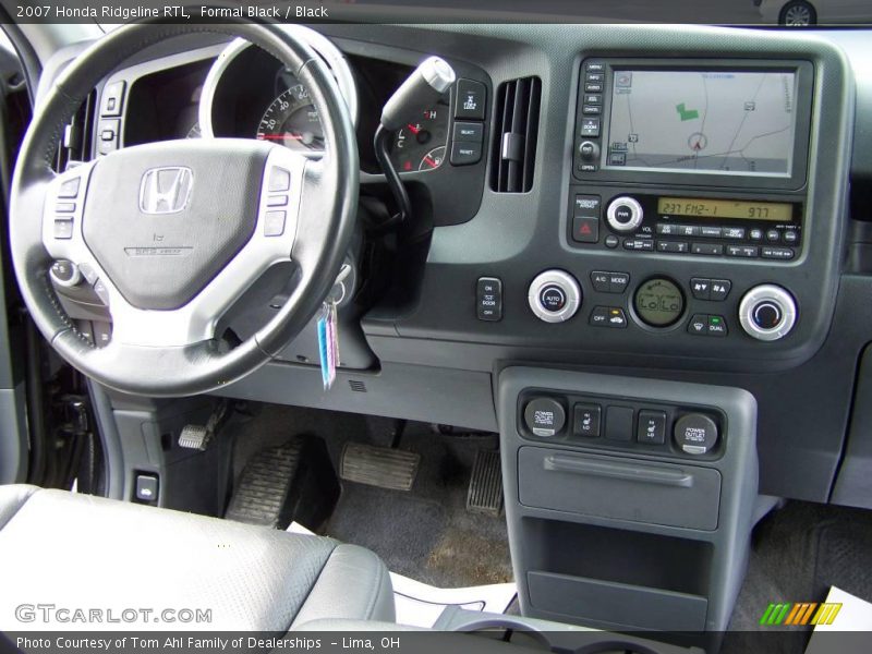 Formal Black / Black 2007 Honda Ridgeline RTL