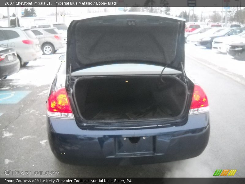 Imperial Blue Metallic / Ebony Black 2007 Chevrolet Impala LT