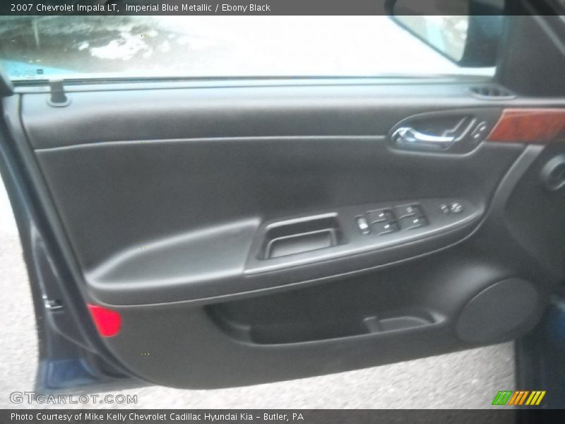 Imperial Blue Metallic / Ebony Black 2007 Chevrolet Impala LT