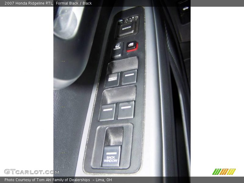 Formal Black / Black 2007 Honda Ridgeline RTL