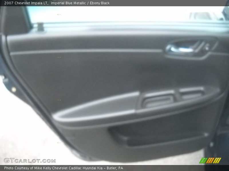 Imperial Blue Metallic / Ebony Black 2007 Chevrolet Impala LT