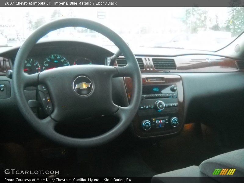 Imperial Blue Metallic / Ebony Black 2007 Chevrolet Impala LT