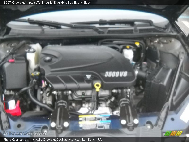 Imperial Blue Metallic / Ebony Black 2007 Chevrolet Impala LT