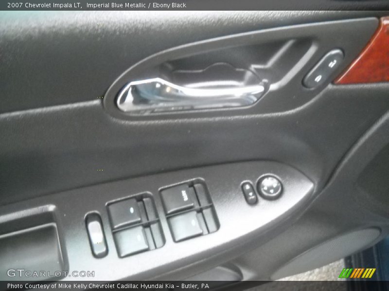 Imperial Blue Metallic / Ebony Black 2007 Chevrolet Impala LT