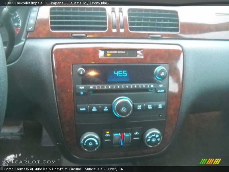 Imperial Blue Metallic / Ebony Black 2007 Chevrolet Impala LT