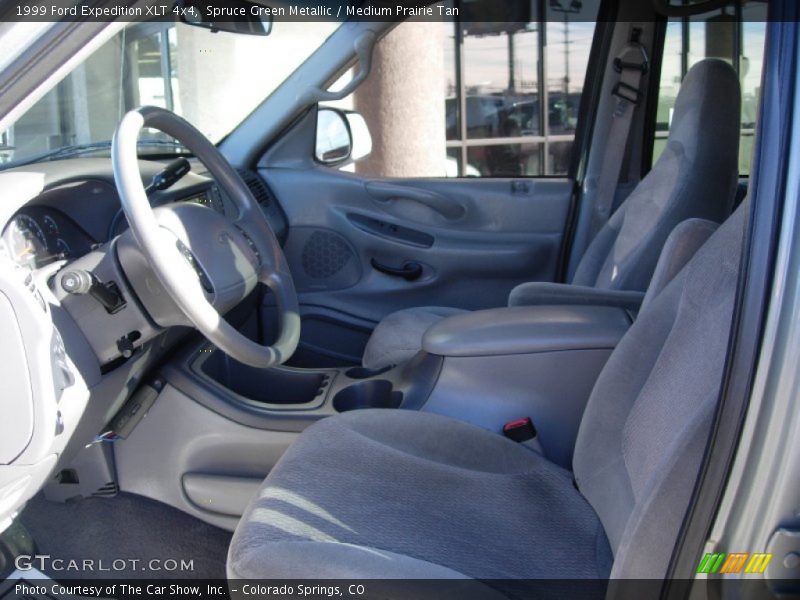 Spruce Green Metallic / Medium Prairie Tan 1999 Ford Expedition XLT 4x4