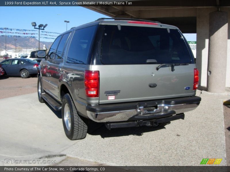 Spruce Green Metallic / Medium Prairie Tan 1999 Ford Expedition XLT 4x4