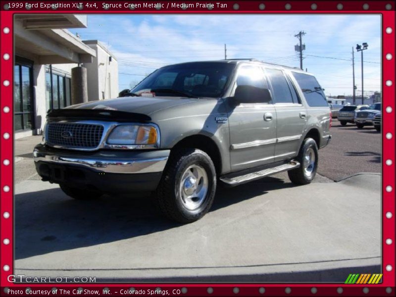 Spruce Green Metallic / Medium Prairie Tan 1999 Ford Expedition XLT 4x4