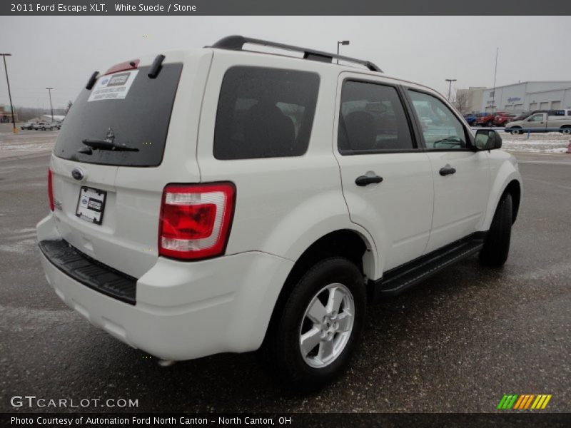 White Suede / Stone 2011 Ford Escape XLT