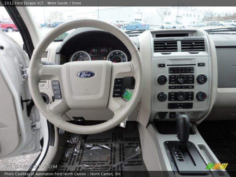Dashboard of 2011 Escape XLT