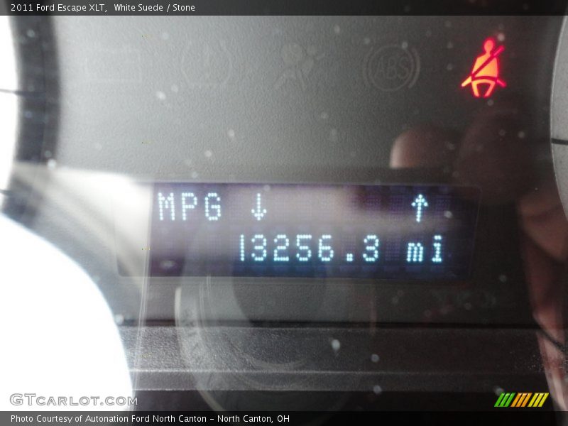 White Suede / Stone 2011 Ford Escape XLT